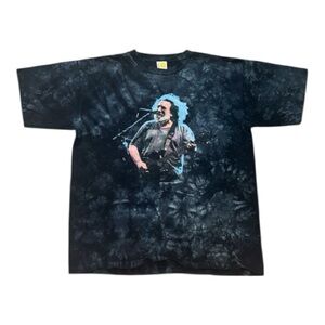 OG y2k Jerry Garcia Grateful Dead Rock Band Memorabilia Tie Dye T Shirt XL